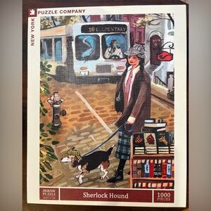 New York Puzzle Company Sherlock Hound 1000 Piece Puzzle